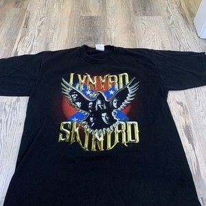 Vintage 2000 Lynard Skynard  Concert T Shirt Size Large All Sport Events